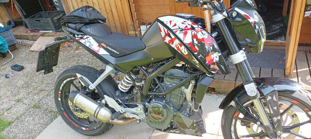 Motorrad verkaufen KTM Duke 125 abs Ankauf